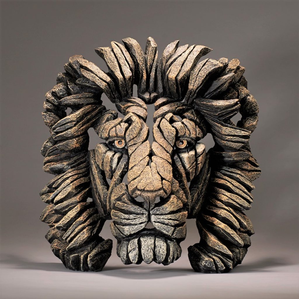 Lion Bust By Edge Sculpture - Fashion Flooring & Interiors