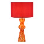 Redditch Red Table Lamp