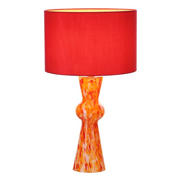 Redditch Red Table Lamp