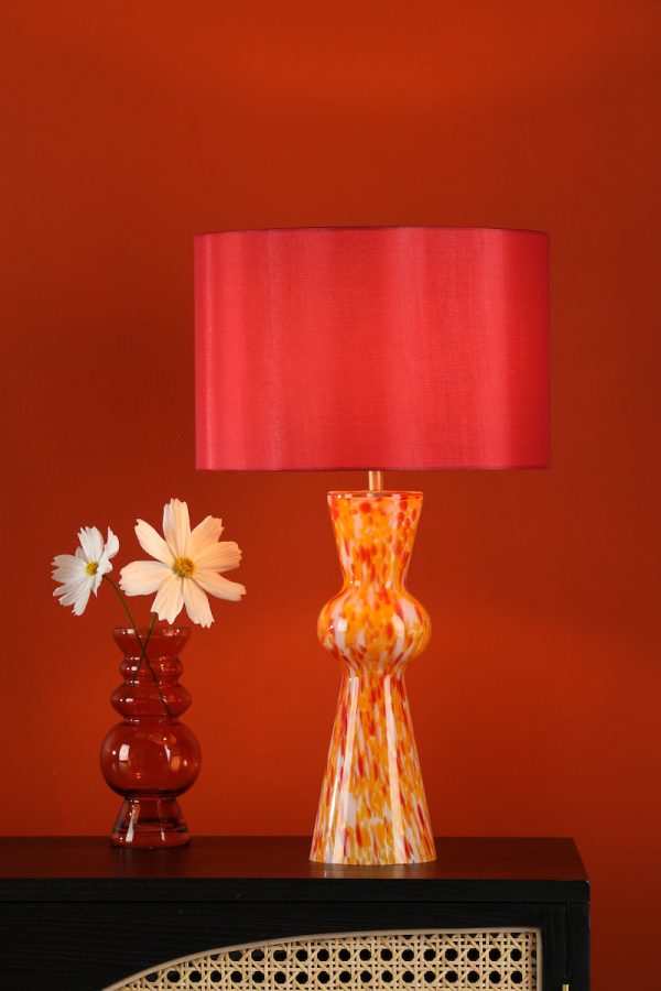 Redditch Red Table Lamp