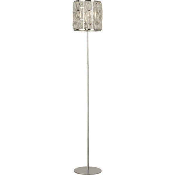 Branxton Chrome Floor Lamp